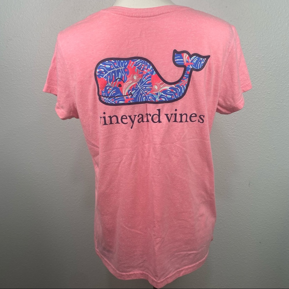 1. Vineyard Vines Front Pocket Shirt - Pink - Picture 3 of 7